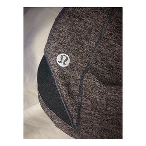 grey lululemon hotty hot shorts 2.5” size 2